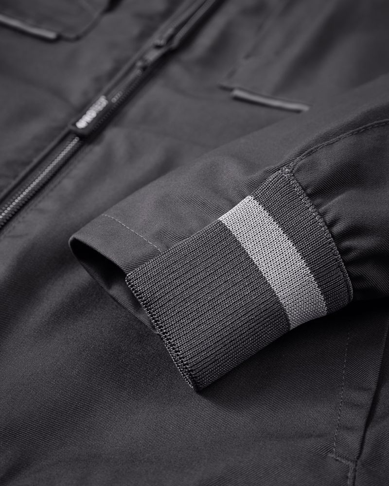 3018 4PROTECT® Workwear Bundjacke, schwarz/grau