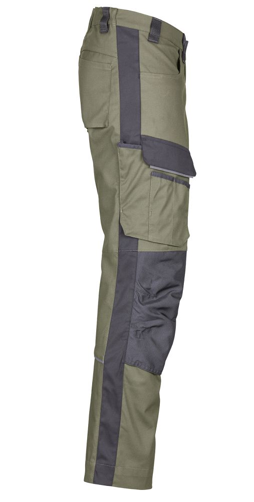 3050 4PROTECT® Workwear Hose, olive/schwarz