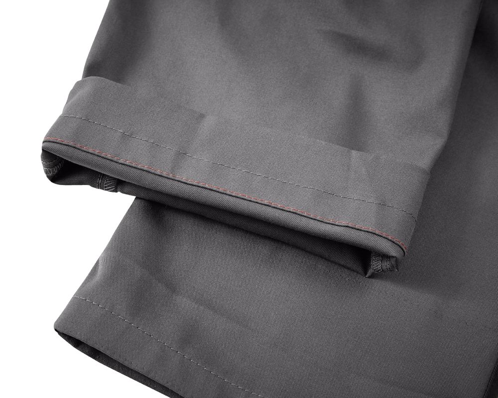 3053 4PROTECT® Workwear Hose, grau/rot)