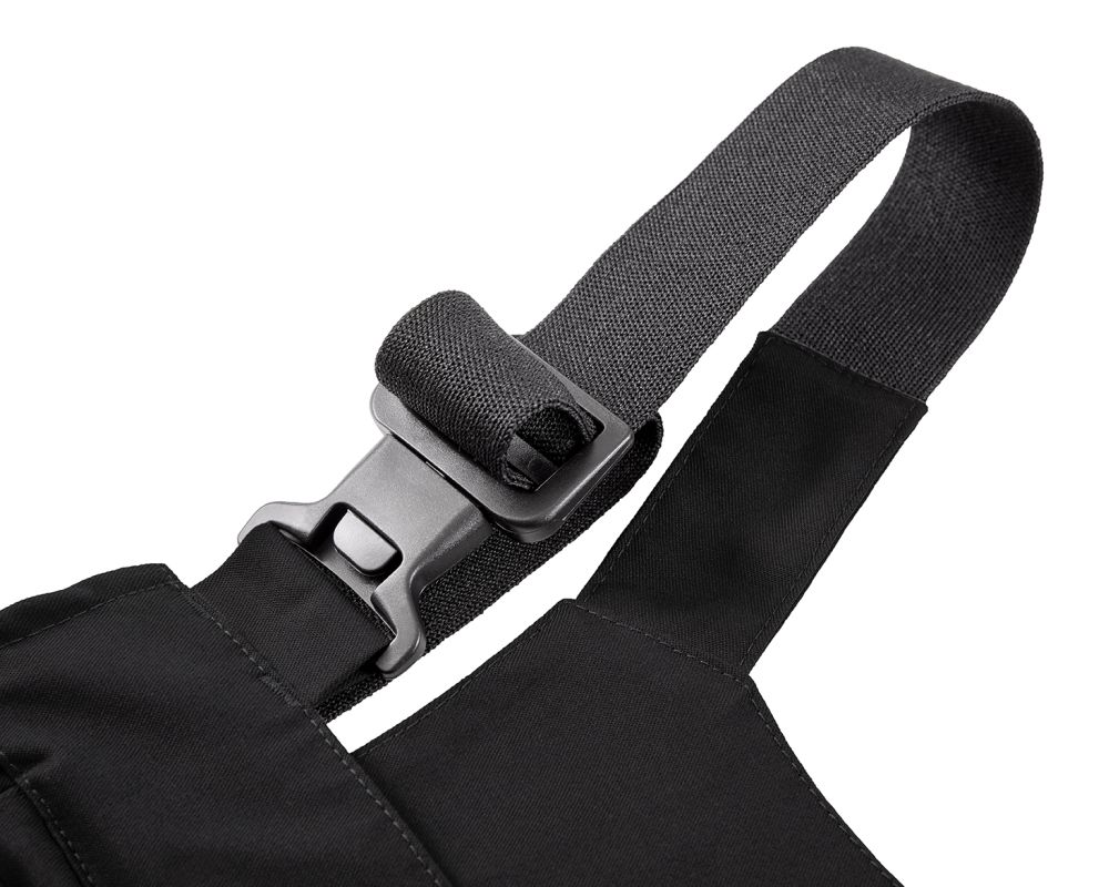 3038 4PROTECT® Workwear Latzhose, schwarz/grau