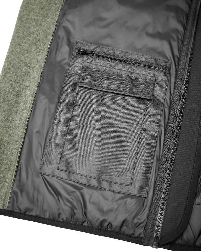 3316 4PROTECT® Hybrid-Jacke, schwarz/olive