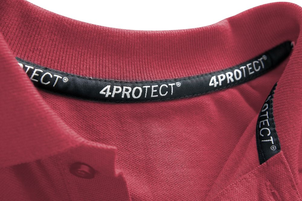 3933 4PROTECT® Polo-Shirt Damen, rot