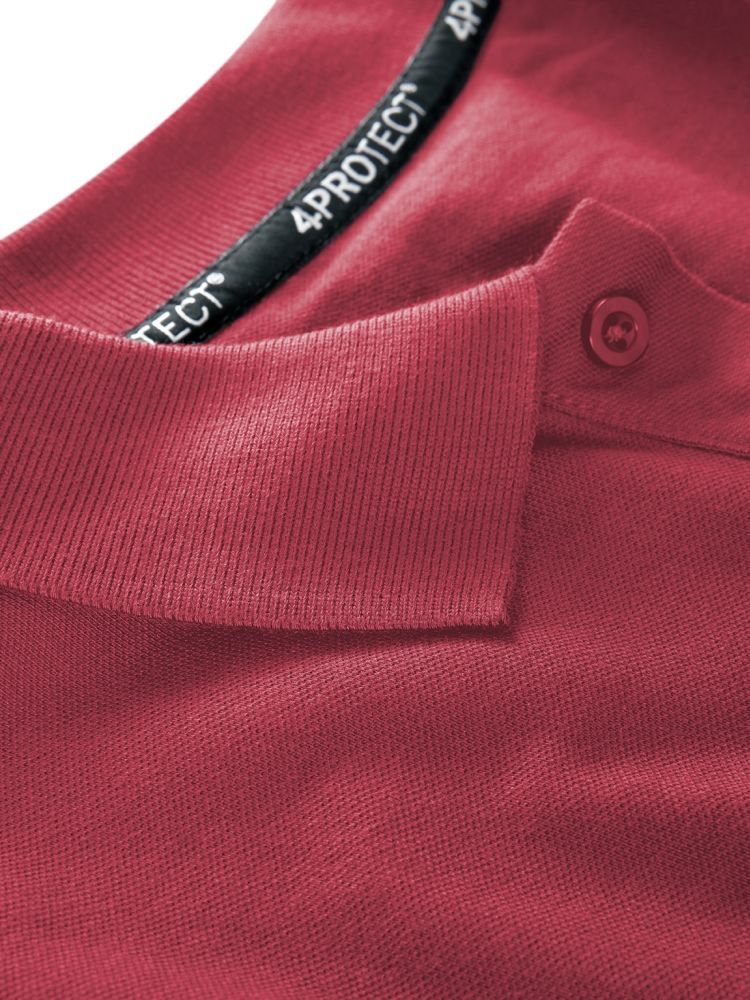 3923 4PROTECT® Polo-Shirt Herren, rot