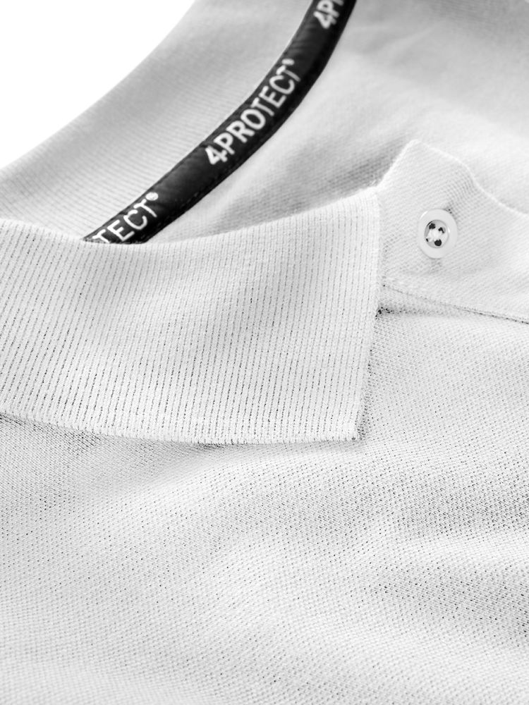 3924 4PROTECT® Polo-Shirt Herren, weiß