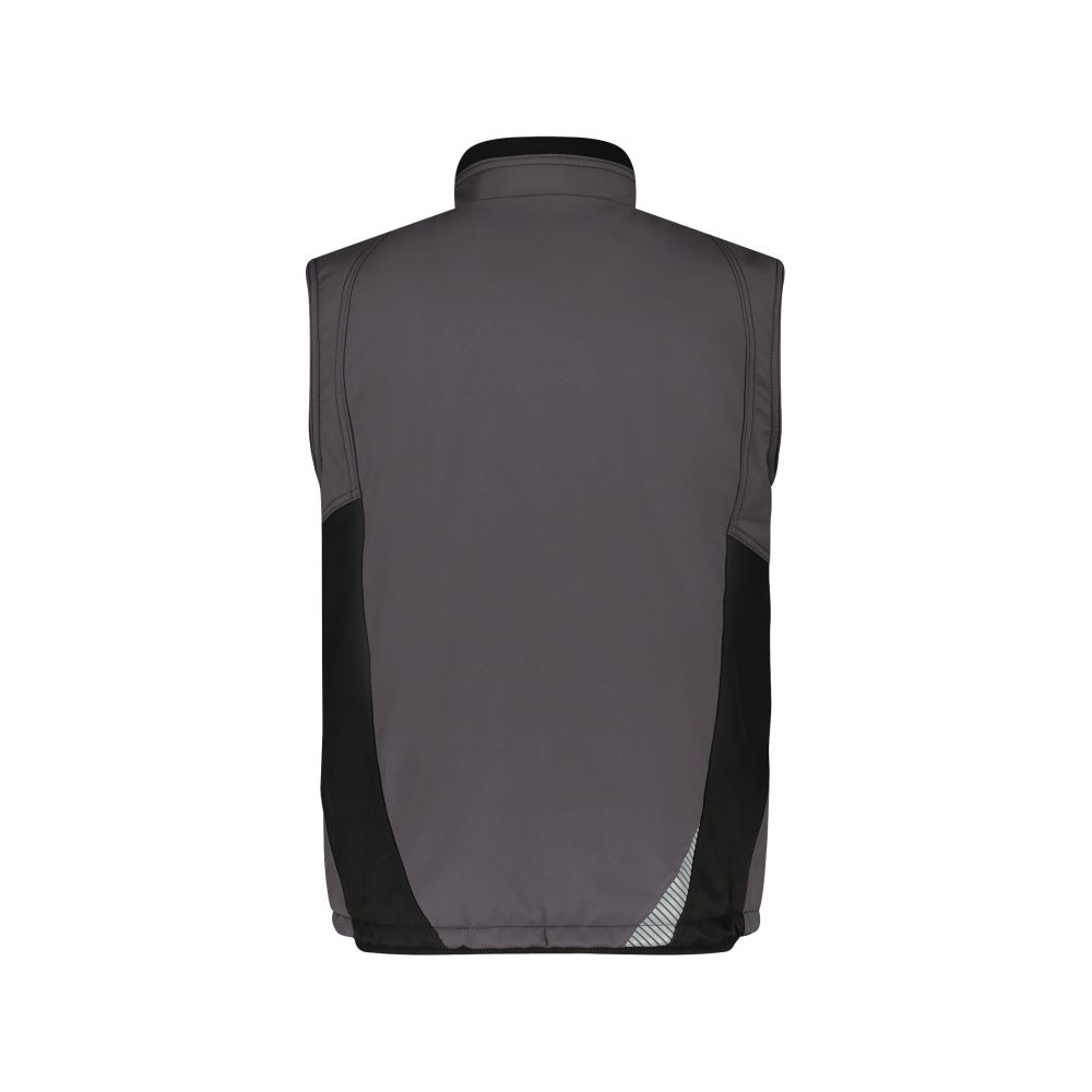 350144 Fusion Next Softshellweste, Detailansicht 2 in der Farbe anthrazitgrau/schwarz