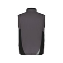 350144 Fusion Next Softshellweste, Detailansicht 2 in der Farbe anthrazitgrau/schwarz