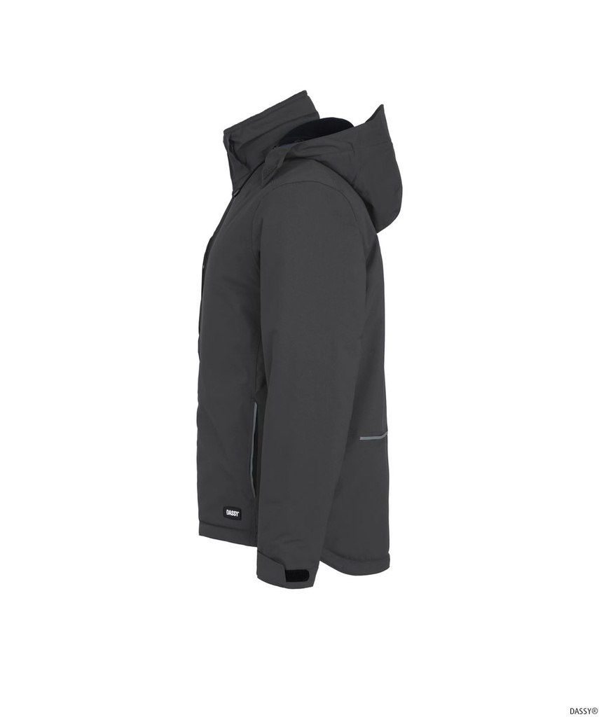 300598 Winterjacke, Detailansicht 1 in der Farbe anthrazitgrau