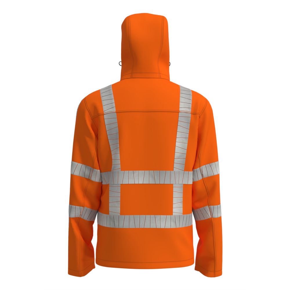 SSGRWS100 Warnschutz Sofshelljacke Detail 1