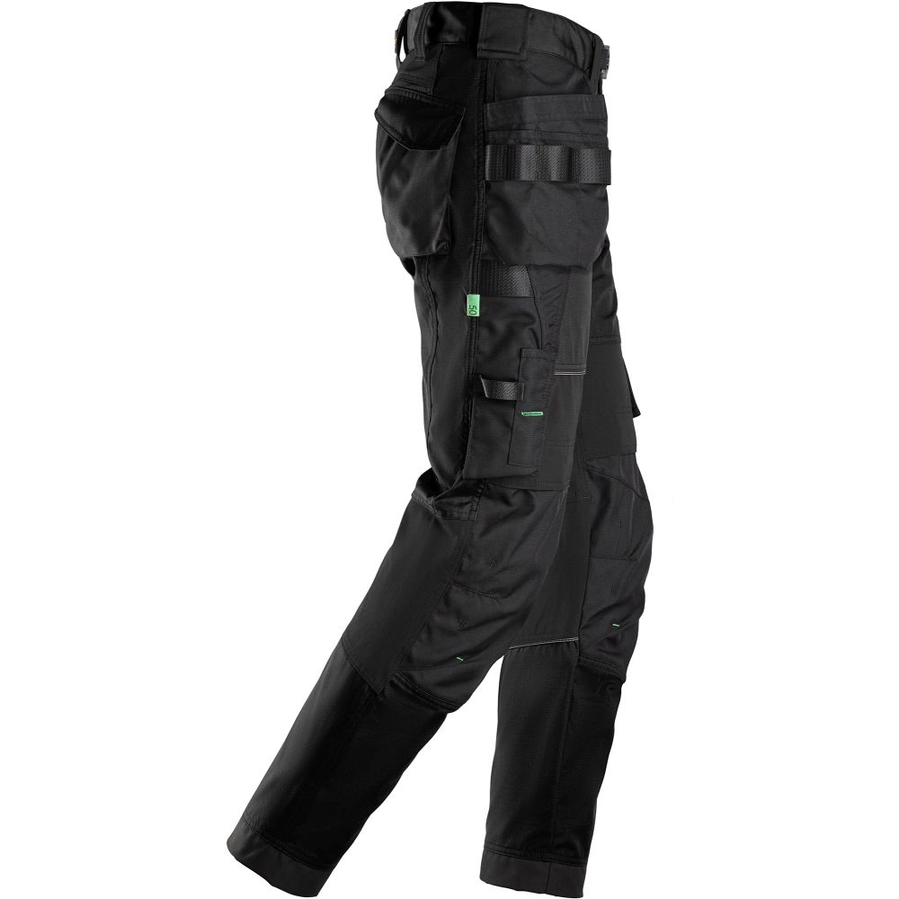6902 Arbeitshose+ mit Holstertaschen, Detailansicht 3 in der Farbe 0404 black/black