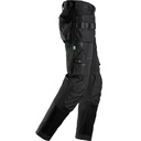 6902 Arbeitshose+ mit Holstertaschen, Detailansicht 3 in der Farbe 0404 black/black