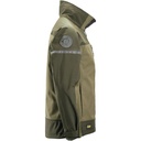 1216 AllroundWork Softshell-Stretchjacke, Detailansicht 3 in der Farbe khaki