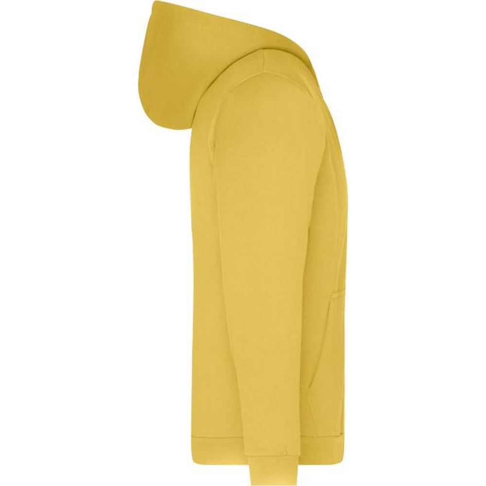 02075620001 02.0756 | Daiber JN756 Herren Kapuzen Sweatjacke (CV3739), Detailansicht 2 in der Farbe yellow