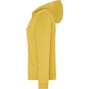 02075520000 02.0755 | Daiber JN755 Damen Kapuzen Sweatjacke (CV3739), Detailansicht 3 in der Farbe yellow