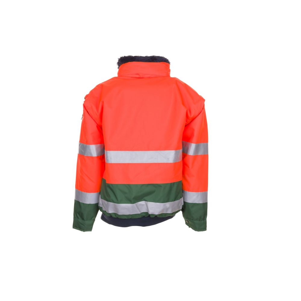 2048 Warnwetterschutz Comfortjacke zweifarbig Detail 3