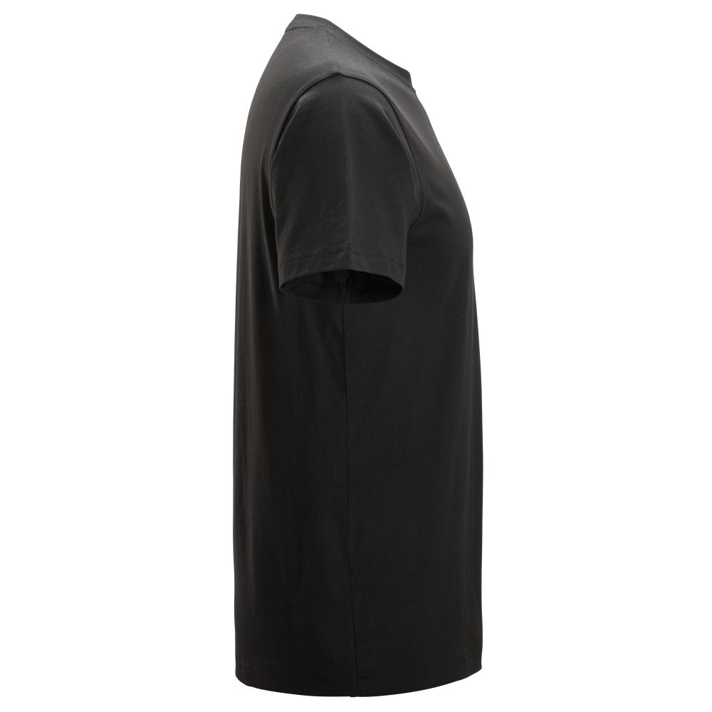 2588 T-Shirt mit kleinem Logo, Detailansicht 2 in der Farbe 0400 black