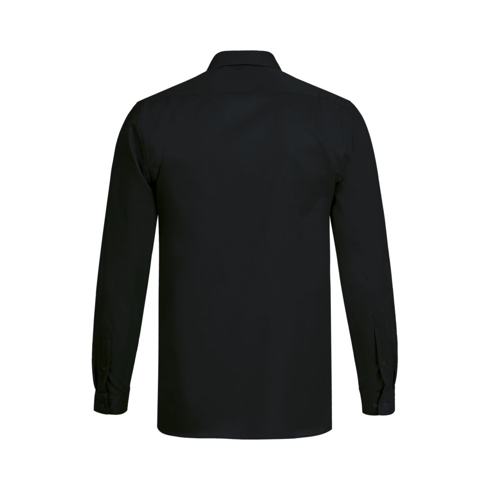 6727.1770 Herren-Hemd 1/1 RF Modern 37.5, Detailansicht 1 in der Farbe 010 schwarz