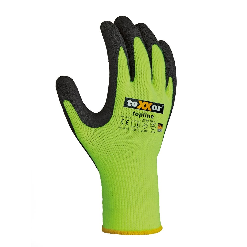 2270 Latex-Winterhandschuhe Detail 1