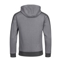 3977 4PROTECT® Hoodie, grau/schwarz Detail 1