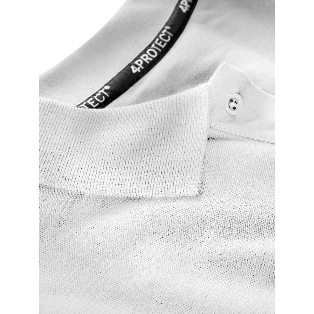 3924 4PROTECT® Polo-Shirt Herren, weiß Detail 2