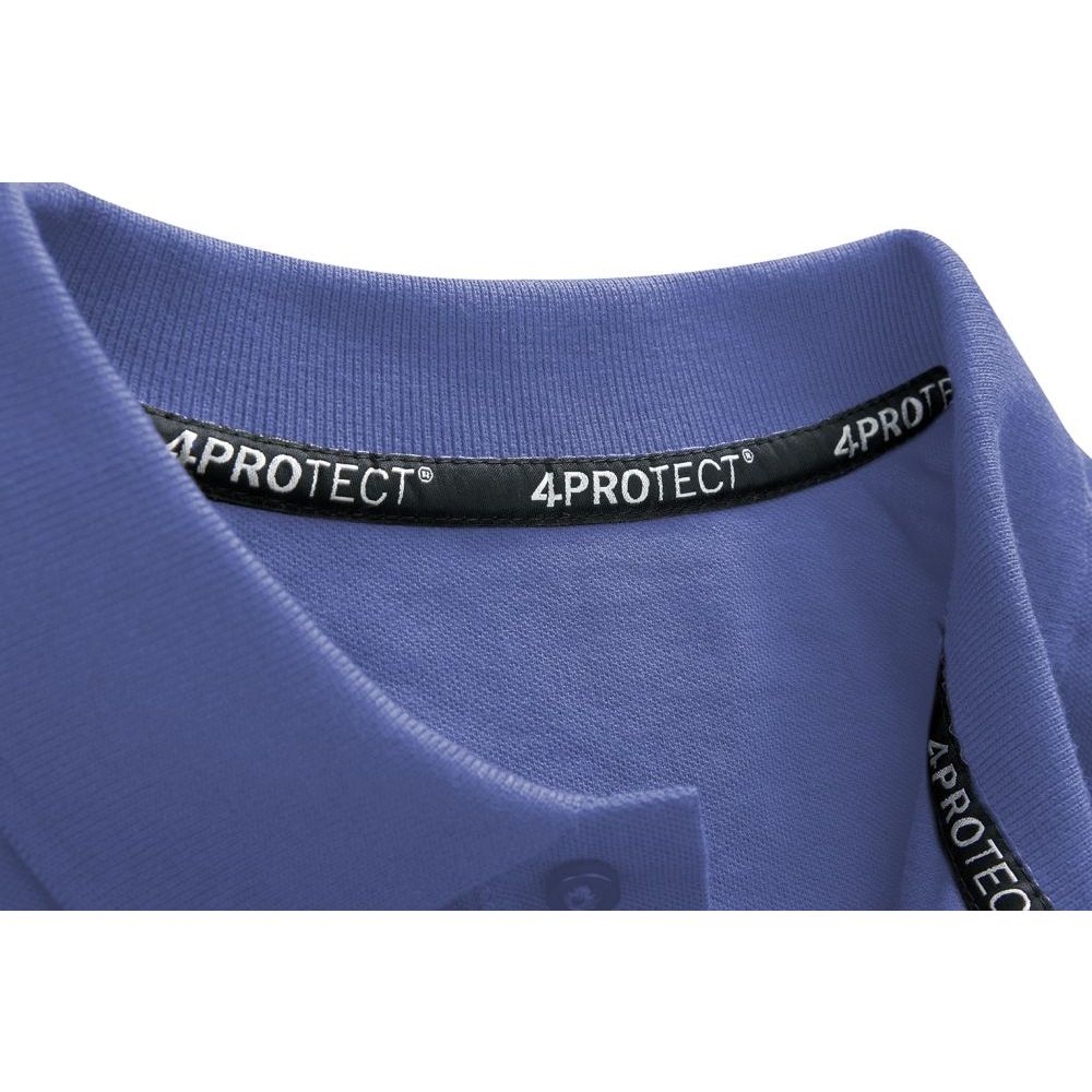 3921 4PROTECT® Polo-Shirt Herren, royalblau Detail 1