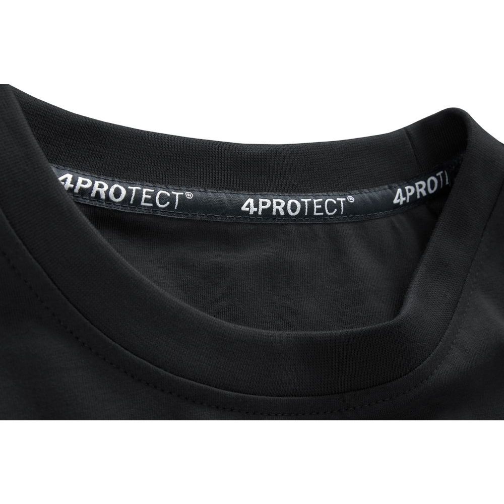 3908 4PROTECT® T-Shirt Herren, schwarz Detail 2