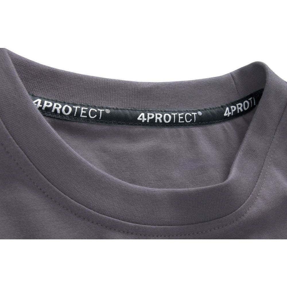 3907 4PROTECT® T-Shirt Herren, grau Detail 2