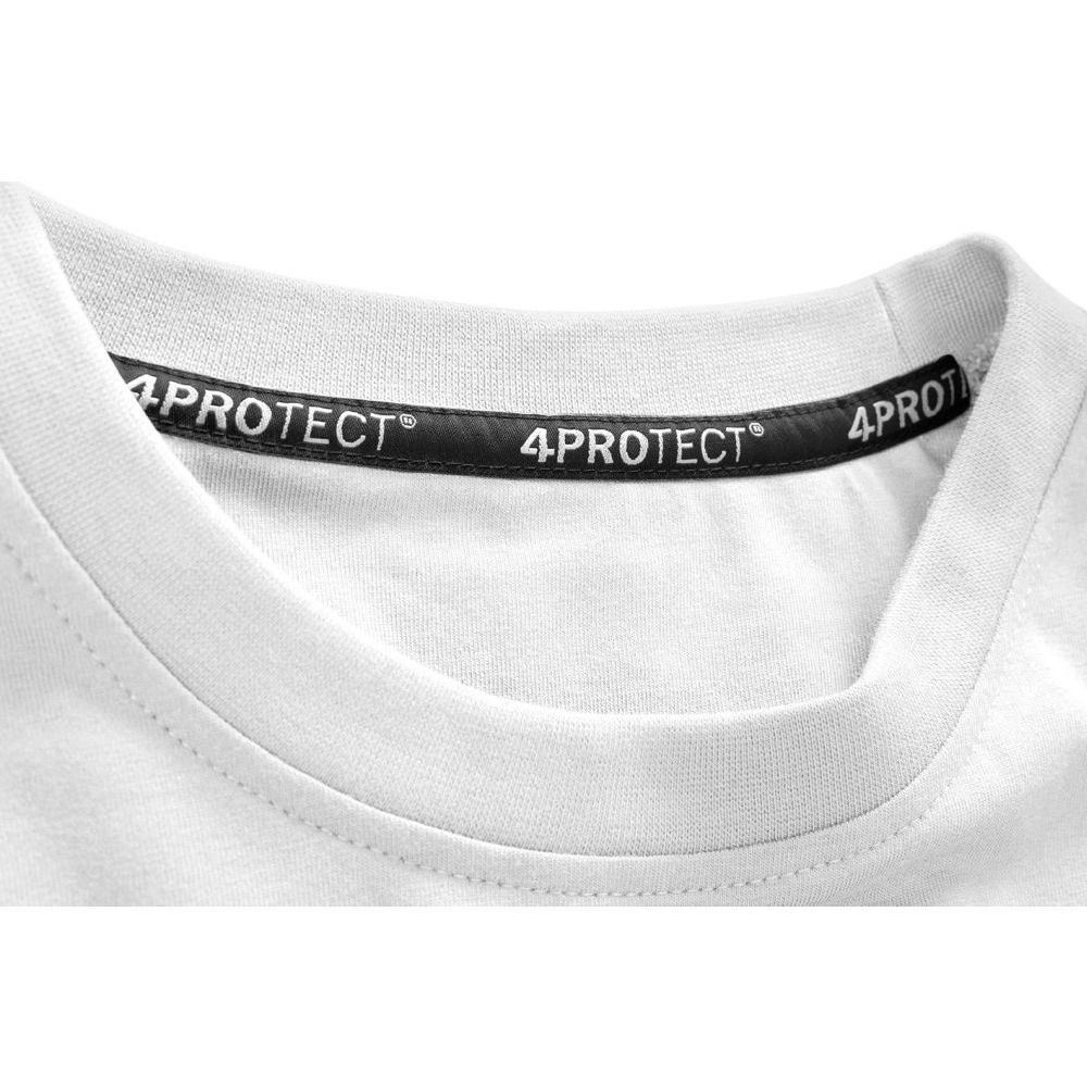 3904 4PROTECT® T-Shirt Herren, weiß Detail 2