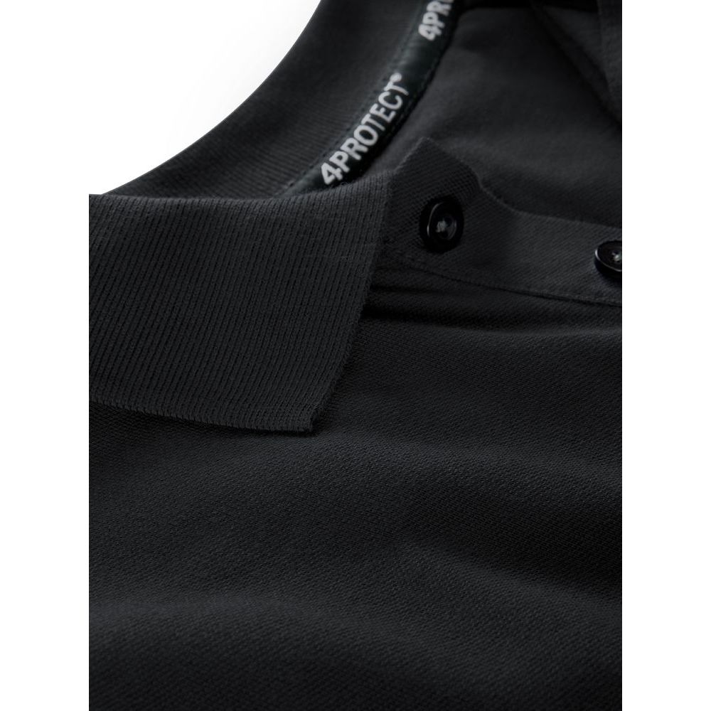 3938 4PROTECT® Polo-Shirt Damen, schwarz Detail 2
