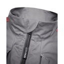 3023 4PROTECT® Workwear Weste, grau/rot Detail 2