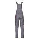 3033 4PROTECT® Workwear Latzhose, grau/rot Detail 1