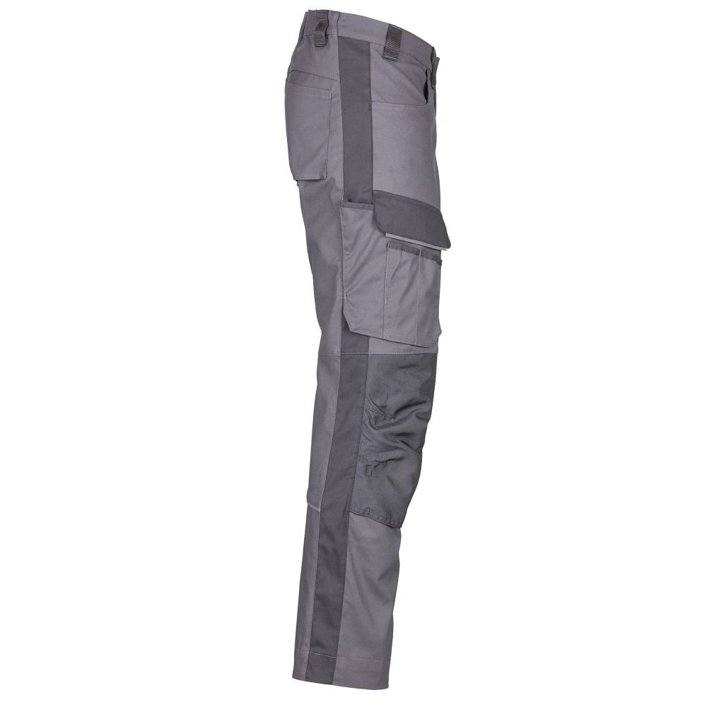 3057 4PROTECT® Workwear Hose, grau/schwarz Detail 2