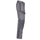 3057 4PROTECT® Workwear Hose, grau/schwarz Detail 2