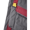 3053 4PROTECT® Workwear Hose, grau/rot Detail 7