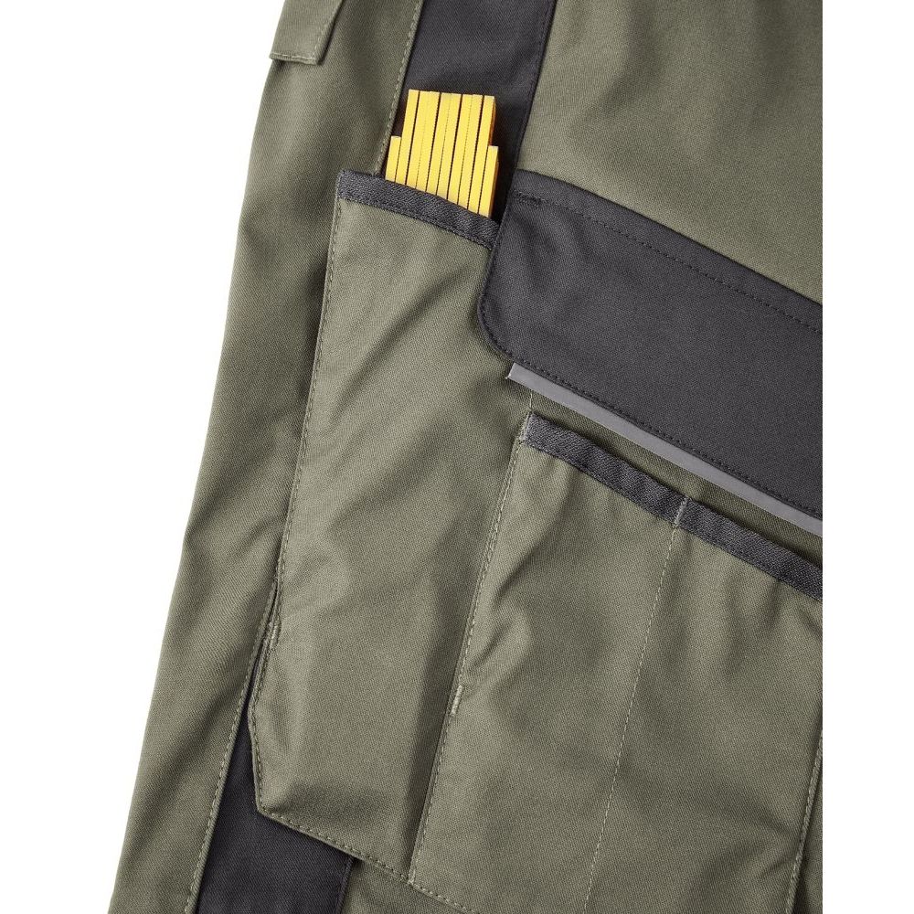3050 4PROTECT® Workwear Hose, olive/schwarz Detail 7