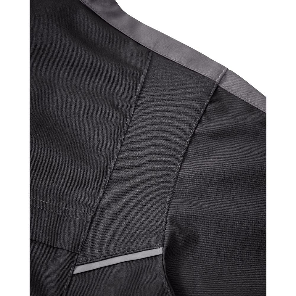 3018 4PROTECT® Workwear Bundjacke, schwarz/grau Detail 4