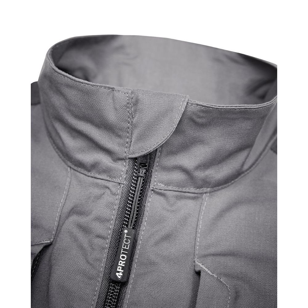 3017 4PROTECT® Workwear Bundjacke, grau/schwarz Detail 2