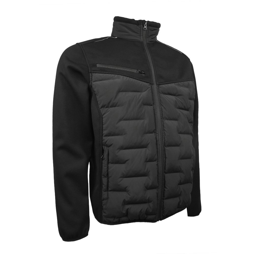 F2161-07 Gesteppte Hybridjacke Detail 3