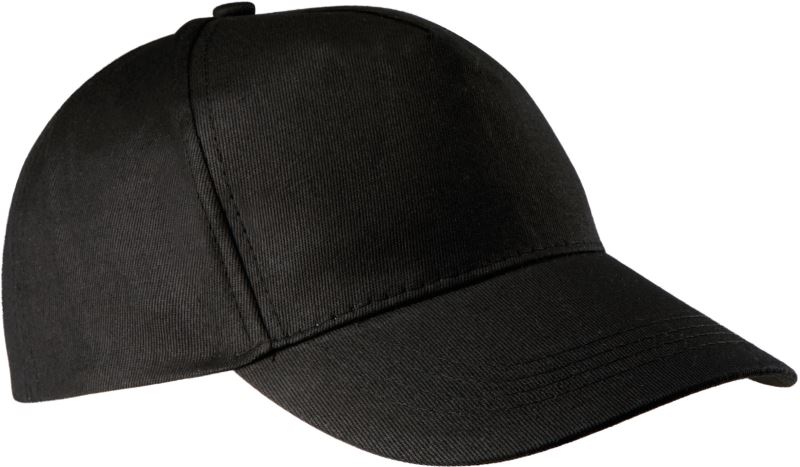 20.0116 | K-up KP116 5 Panel Kappe, Detailansicht 1 in der Farbe black