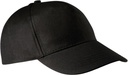 20.0116 | K-up KP116 5 Panel Kappe, Detailansicht 1 in der Farbe black