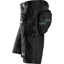 SNICKERS Arbeitsshorts+ mit Holstertaschen | 0404 black/black | 6904, Detailansicht 2 in der Farbe 0404 black/black