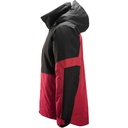 SNICKERS AllroundWork wasserdichte, wärmeisolierte Arbeitsjacke | 1104, Detailansicht 2 in der Farbe chili/schwarz