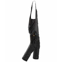 SNICKERS AllroundWork Stretch-Latzhose | 6051, Detailansicht 2 in der Farbe 0404 black/black