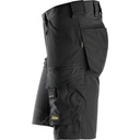 SNICKERS AllroundWork 4-Wege-Stretch-Shorts | 6173, Detailansicht 2 in der Farbe 0404 black/black