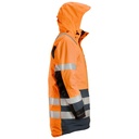 SNICKERS High-Vis, Wasserdichter Parka, Klasse 3 | 1830, Detailansicht 3 in der Farbe 6695 high visibility yellow/navy