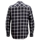 SNICKERS leichtes Baumwoll-Flanellhemd | 8516, Detailansicht 1 in der Farbe 1804 grey/black