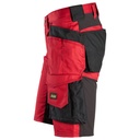 SNICKERS AllroundWork Stretch-Arbeitsshorts, chili-schwarz | 6141 Detail 2