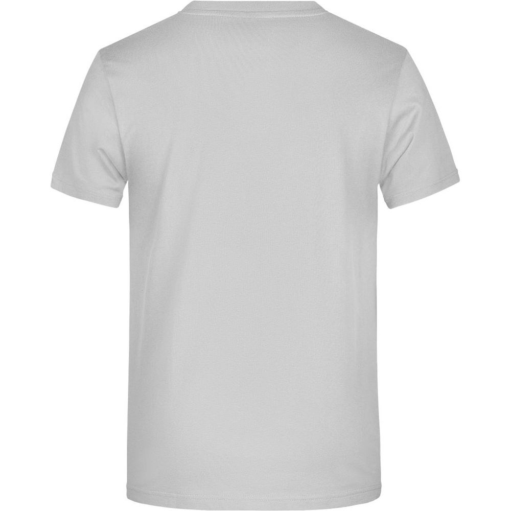 DAIBER JN790 Schweres Herren T-Shirt | 02.0790, Detailansicht 1 in der Farbe ash