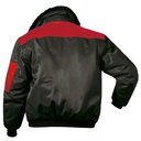 23619 Levanger Pilotjacke schwarz/rot