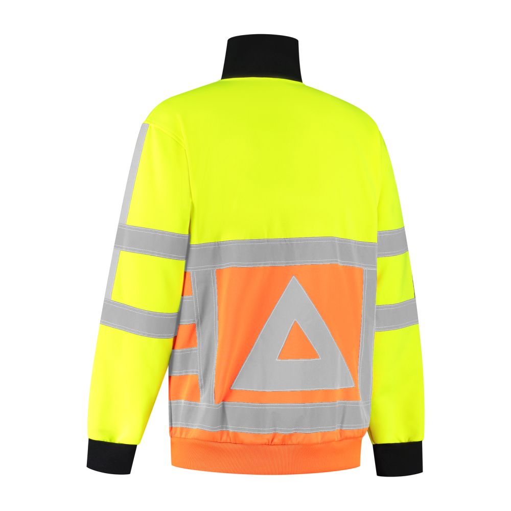 VKZSRWS100 Warnschutz Sweatshirt für Verkehrslotsen