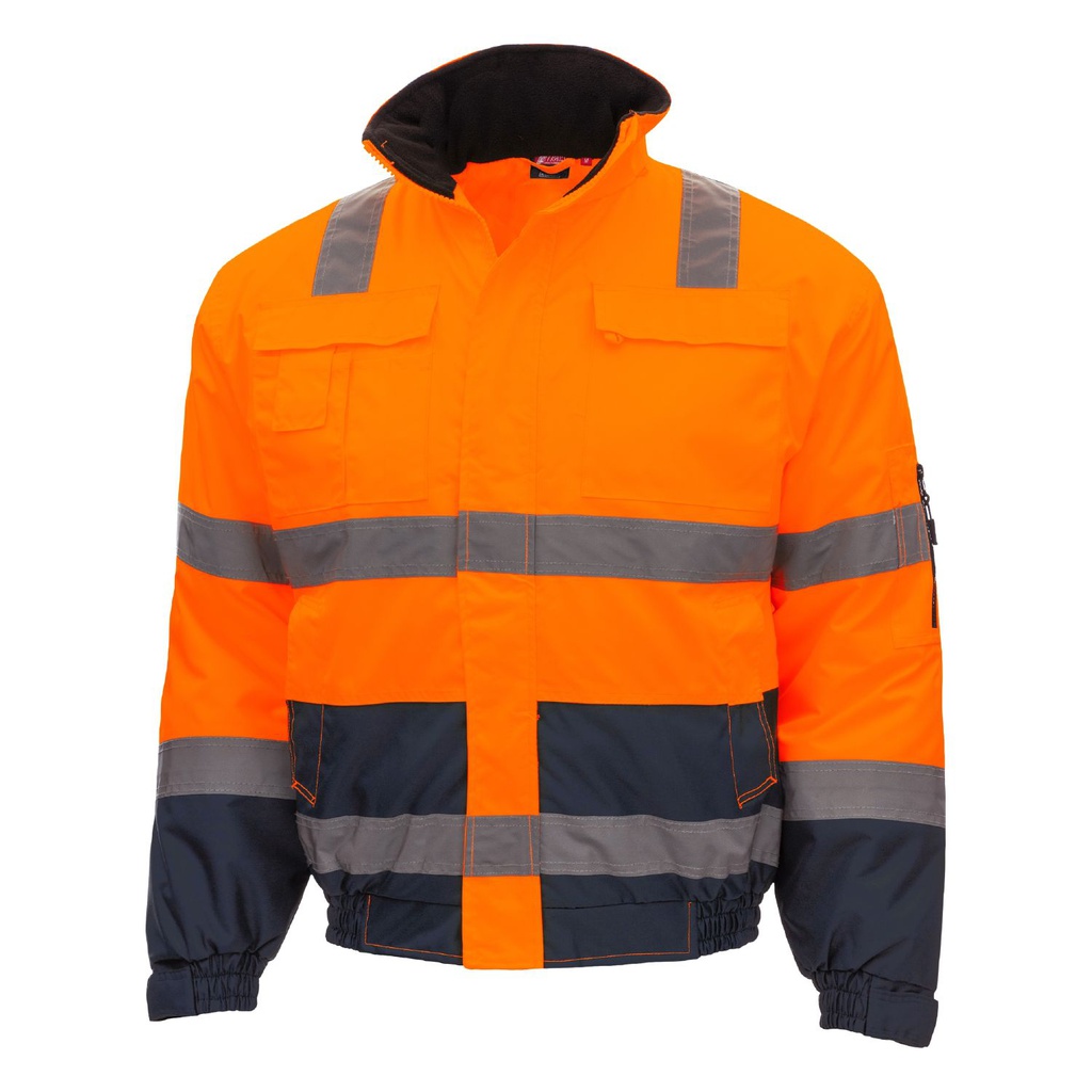 NITRAS MOTION TEX VIZ Warnschutz-Pilotenjacke | 7142